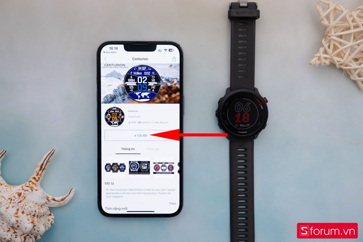 Cách cài đặt đồng hồ garmin kết nối và thao tác sử dụng-23