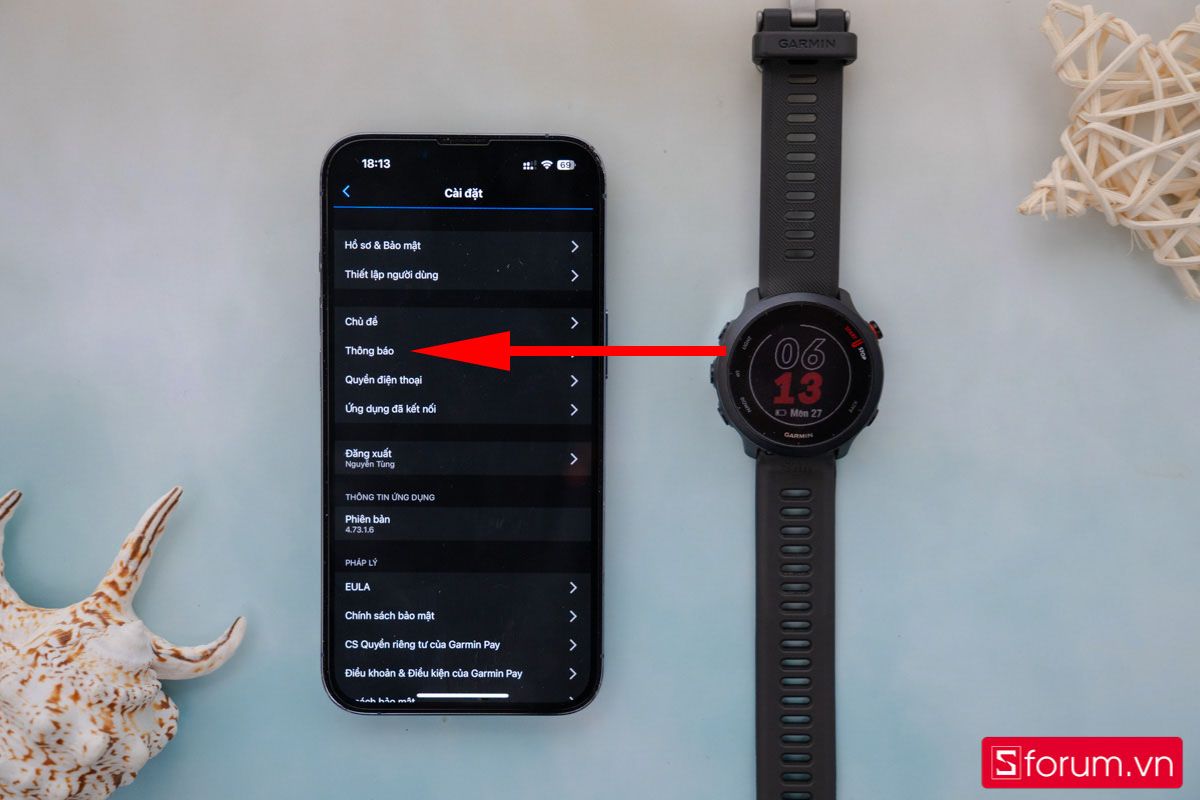 Cách cài đặt đồng hồ garmin kết nối và thao tác sử dụng-28
