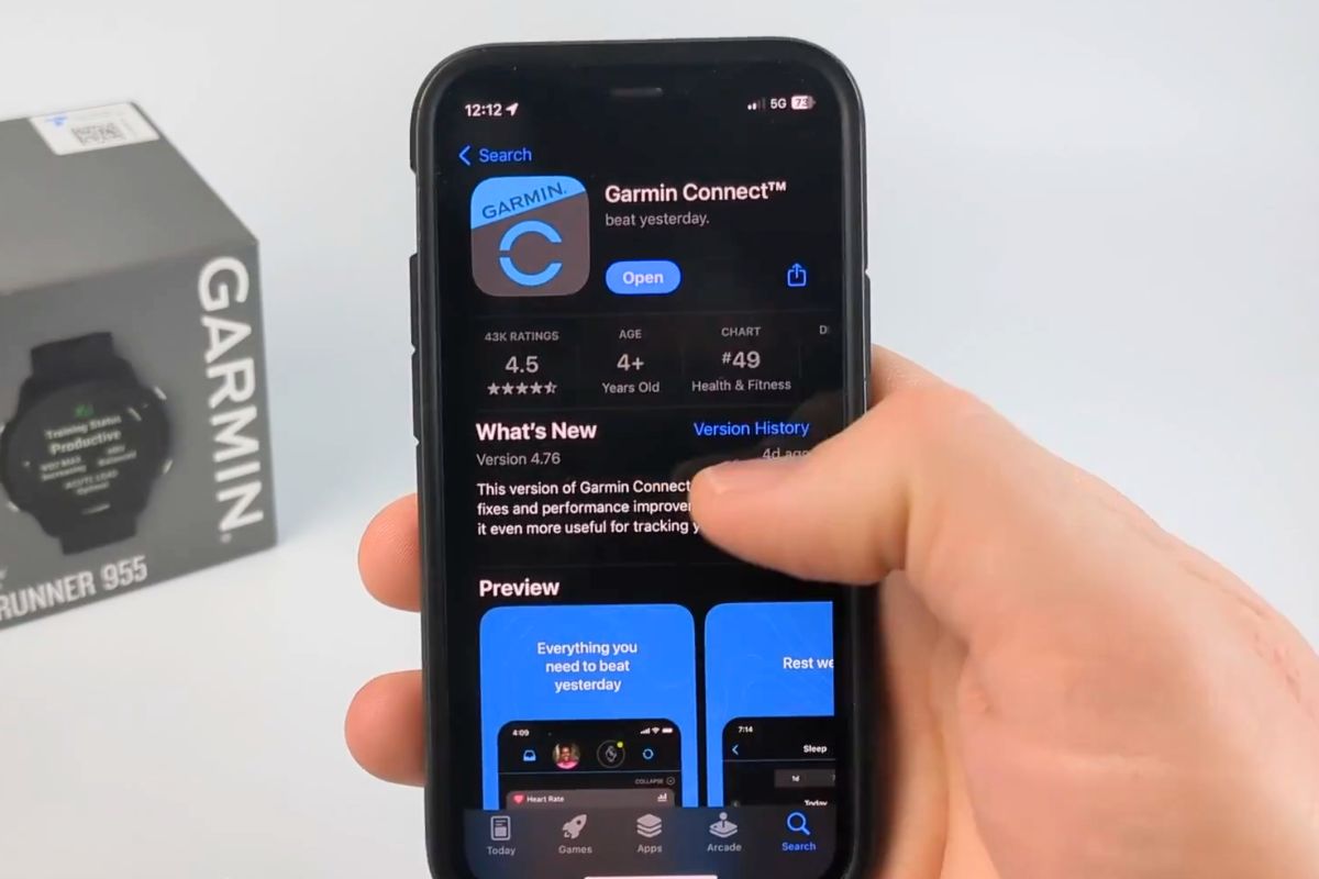 Cách cài đặt đồng hồ garmin kết nối và thao tác sử dụng-5