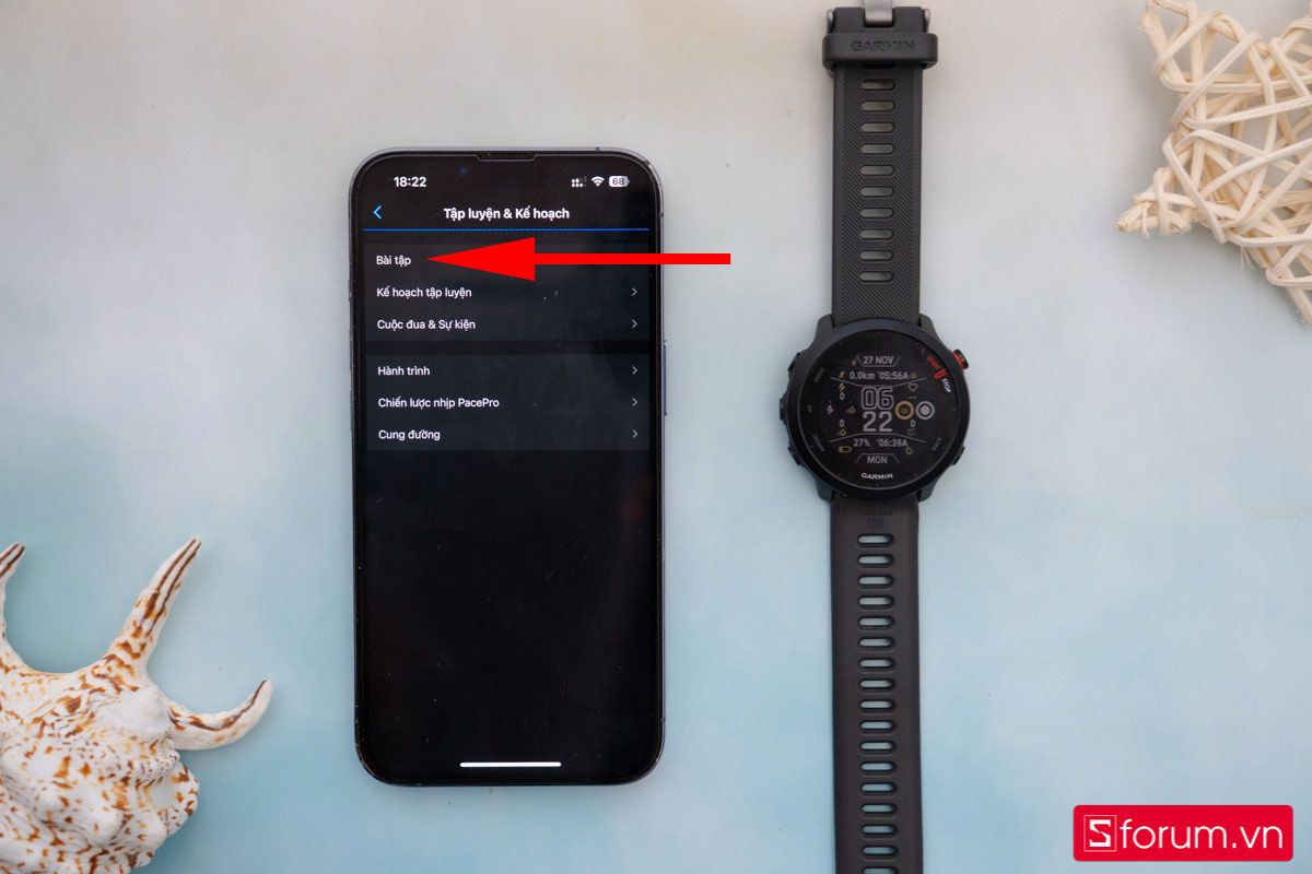 Cách cài đặt đồng hồ garmin kết nối và thao tác sử dụng-36