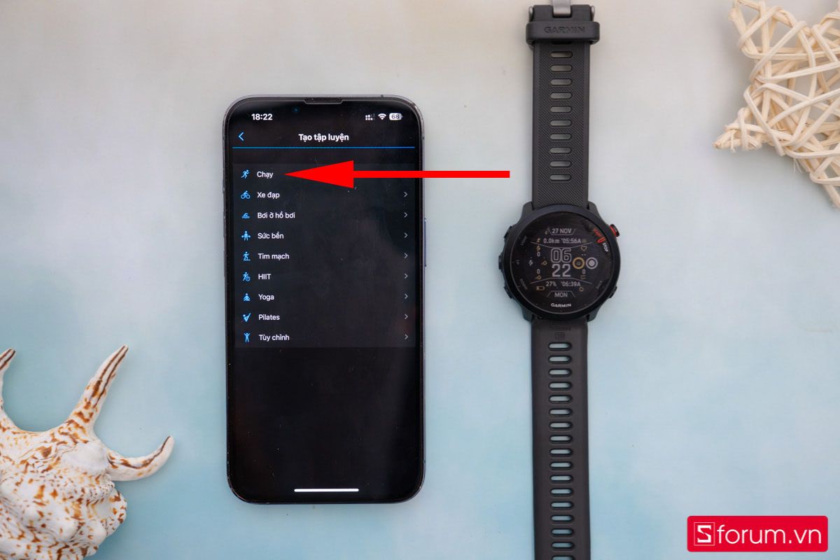 Cách cài đặt đồng hồ garmin kết nối và thao tác sử dụng-38