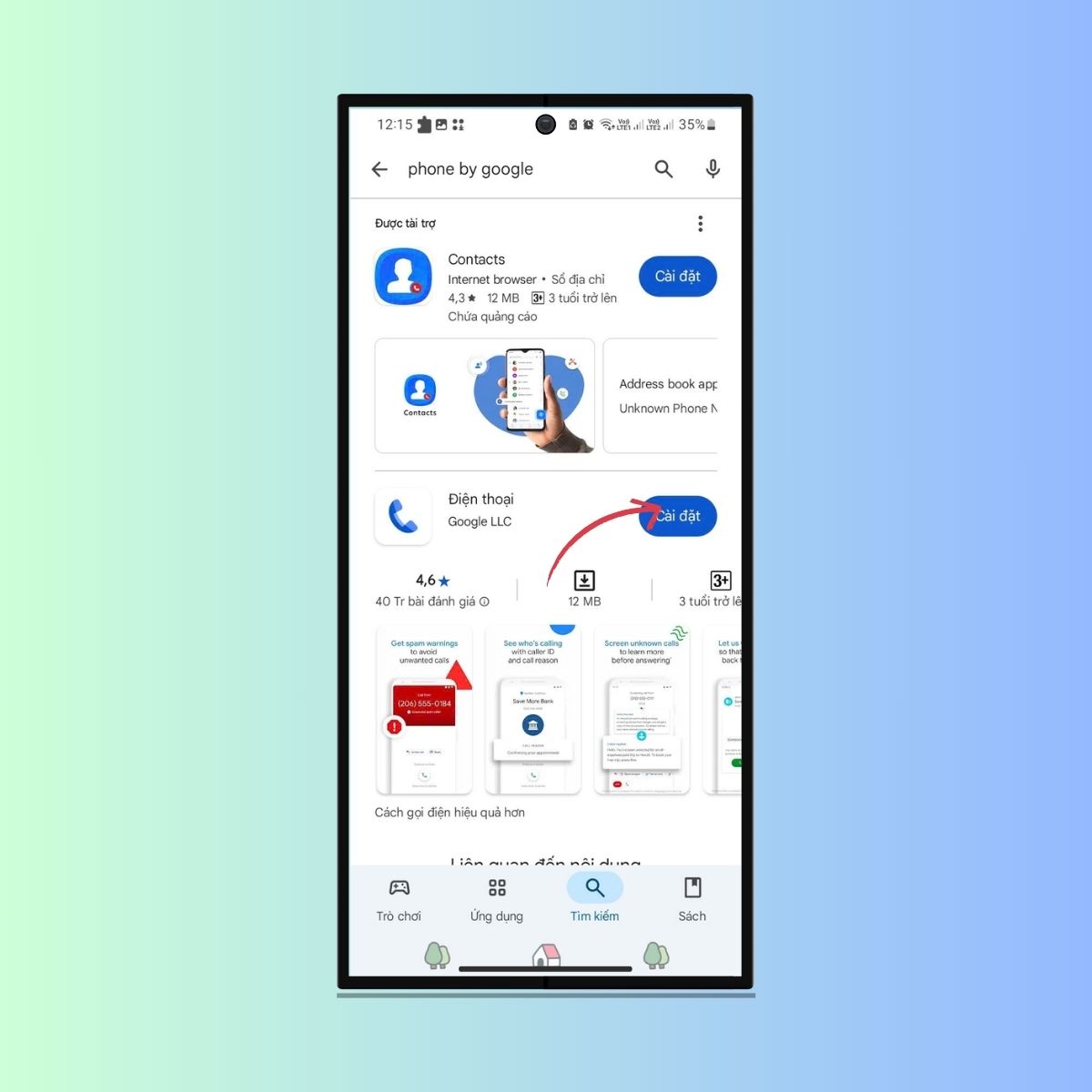 Nhận biết cuộc gọi lừa đảo bằng ứng dụng Google điện thoại -3