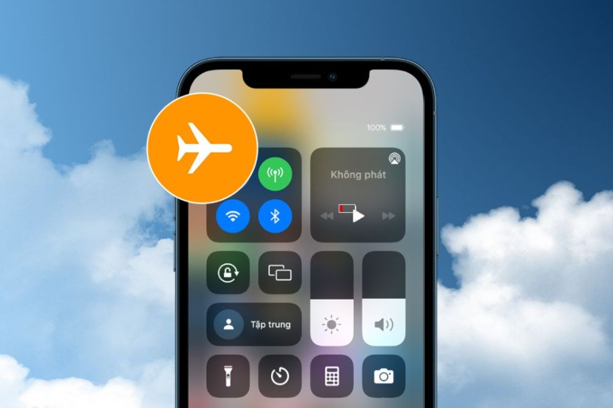 Thử bật tắt chế độ máy bay