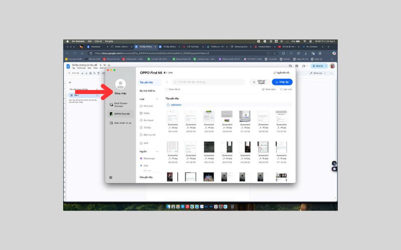 điều khiển MacBook từ xa trên OPPO Find N5 - 3