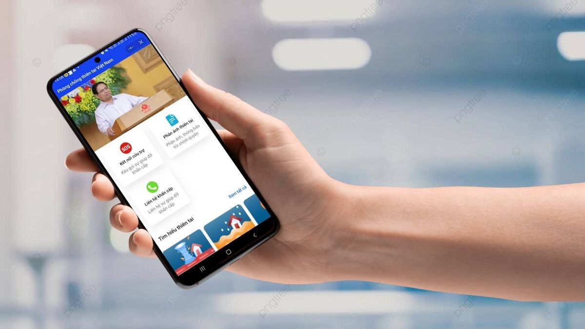 Hướng dẫn cách gửi yêu cầu cứu trợ vùng lũ, vùng sạt lở khẩn cấp