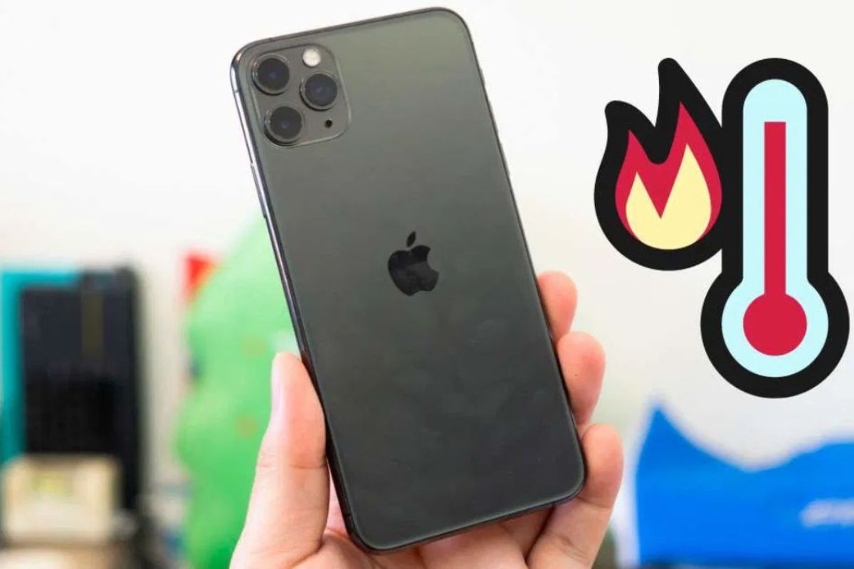 Mặt lưng iPhone nóng hơn bình thường là dấu hiệu cho máy bị quá nhiệt