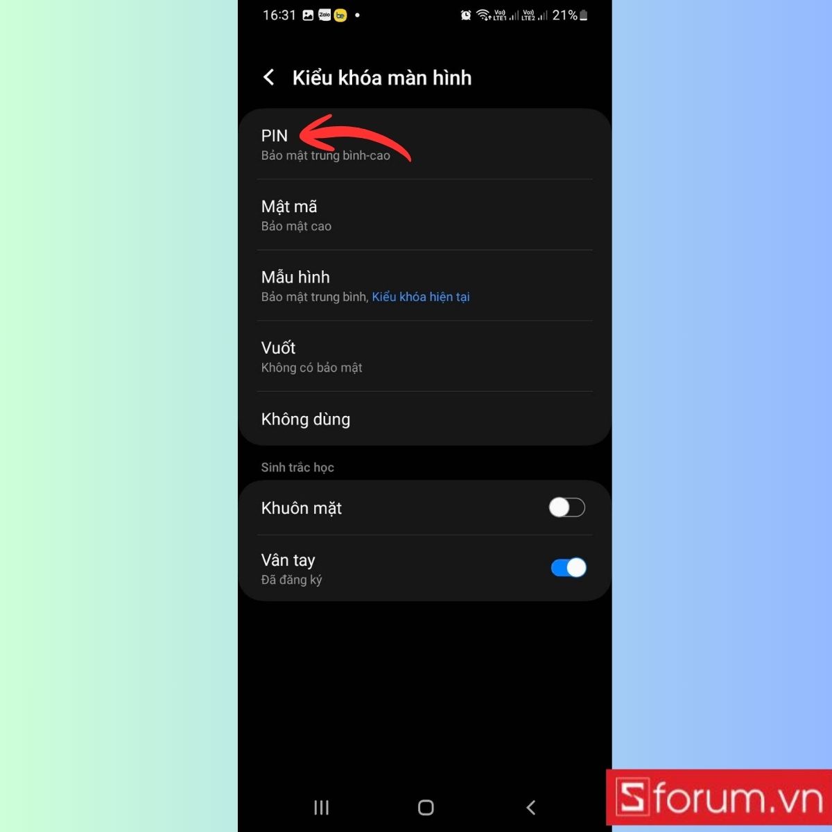 Mã pin điện thoại Samsung? Cách nhập và lấy lại mã khi quên-24