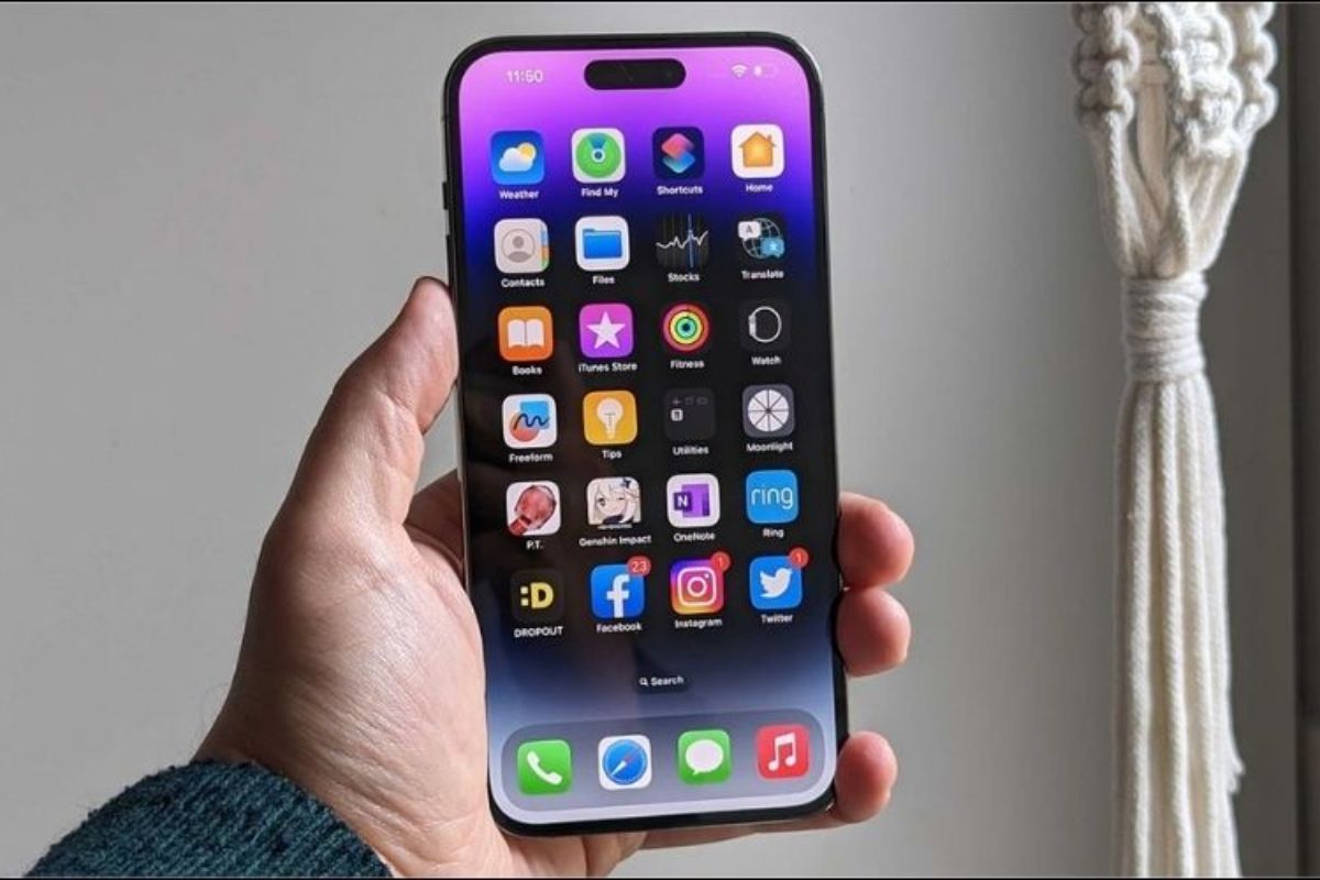 Khắc phục màn hình iPhone bị bóng mờ nặng bằng cách thay màn hình chính hãng