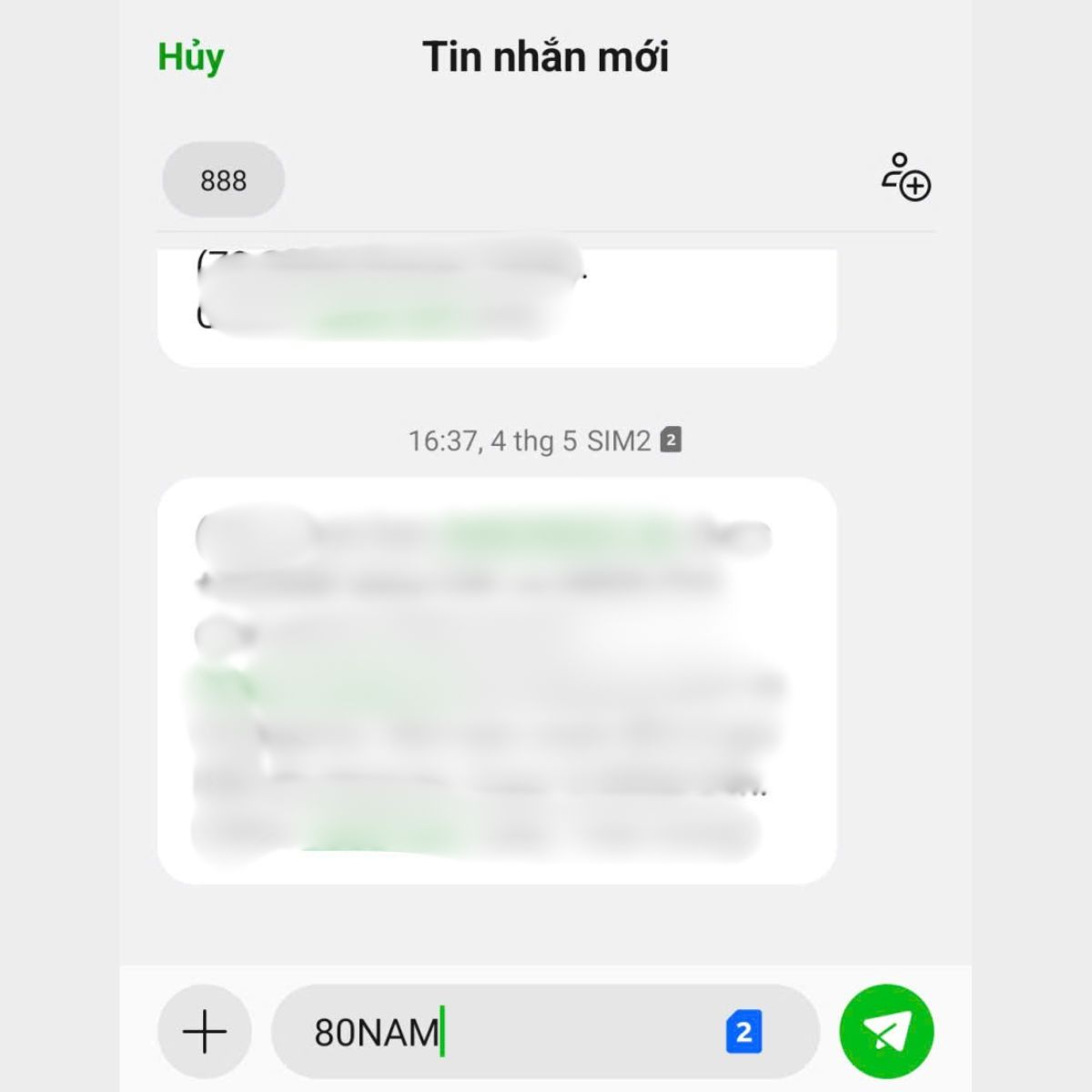 Soạn tin nhắn nhận tới 80GB cho thuê bao Vinaphone
