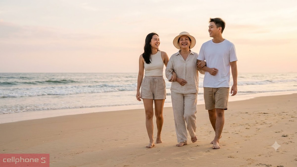 Quà 20/10 cho mẹ là chuyến du lịch ngắn ngày giúp mẹ có thêm kỷ niệm đẹp bên con cháu