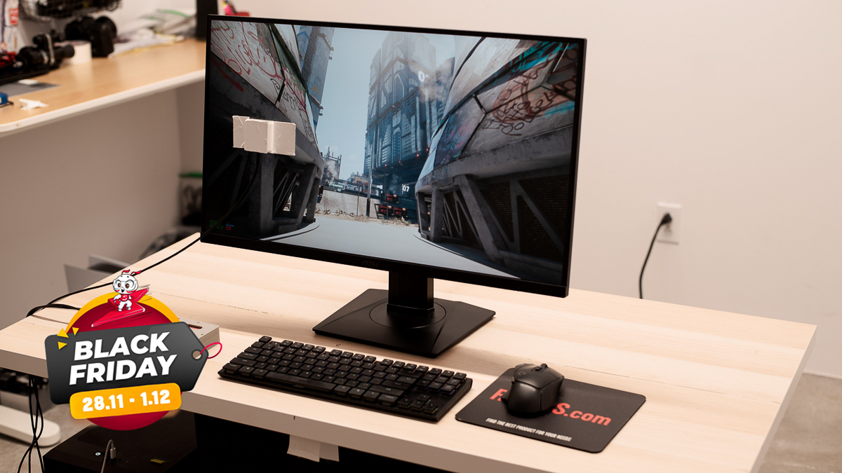 Săn màn hình gaming 180Hz Black Friday giảm kịch sàn 47% giá chỉ từ 2.19 triệu