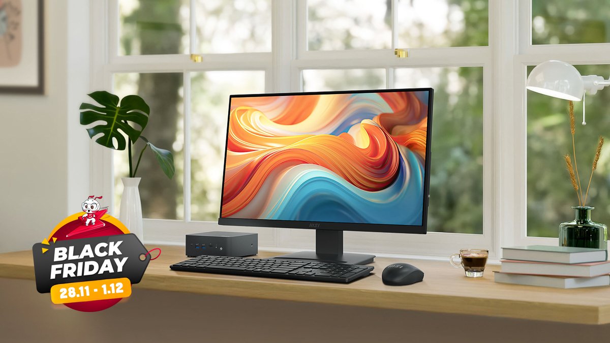 Màn hình văn phòng giảm cực mạnh Black Friday tới 60% còn 2.69 triệu, không chốt là tiếc cả năm!