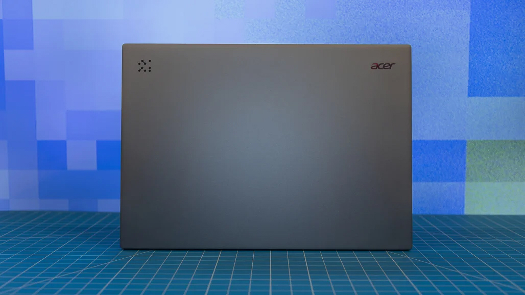 Acer Aspire 16 AI có mặt A bằng kim loại, thiết kế tối giản