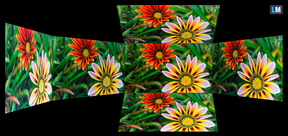 Các khung hình chụp đa góc nhìn trên màn hình của Acer Nitro V 17 AI