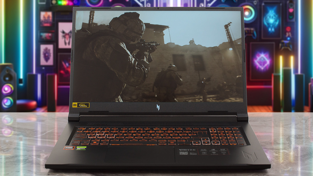 Màn hình Acer Nitro V 17 AI sử dụng tấm nền IPS LCD