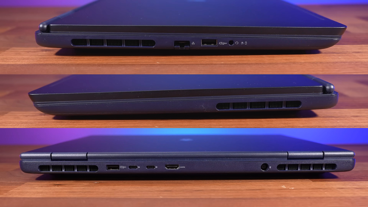 Cách bố trí các cổng kết nối trên Alienware 16 Aurora
