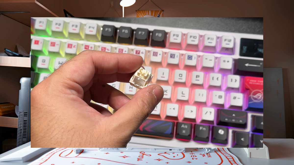 Switch cơ học ROG NX Snow v2