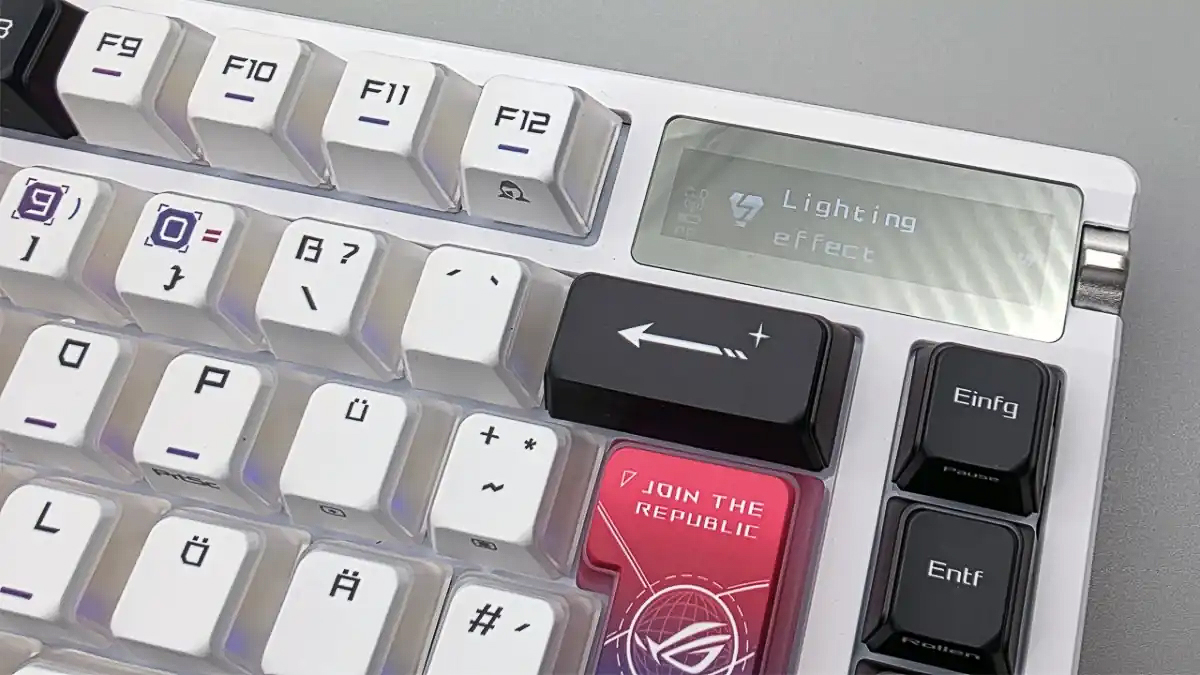 Tùy chỉnh thông số và cài đặt phím với màn hình tích hợp