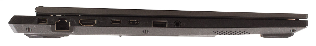 Bộ cổng kết nối sườn trái của máy