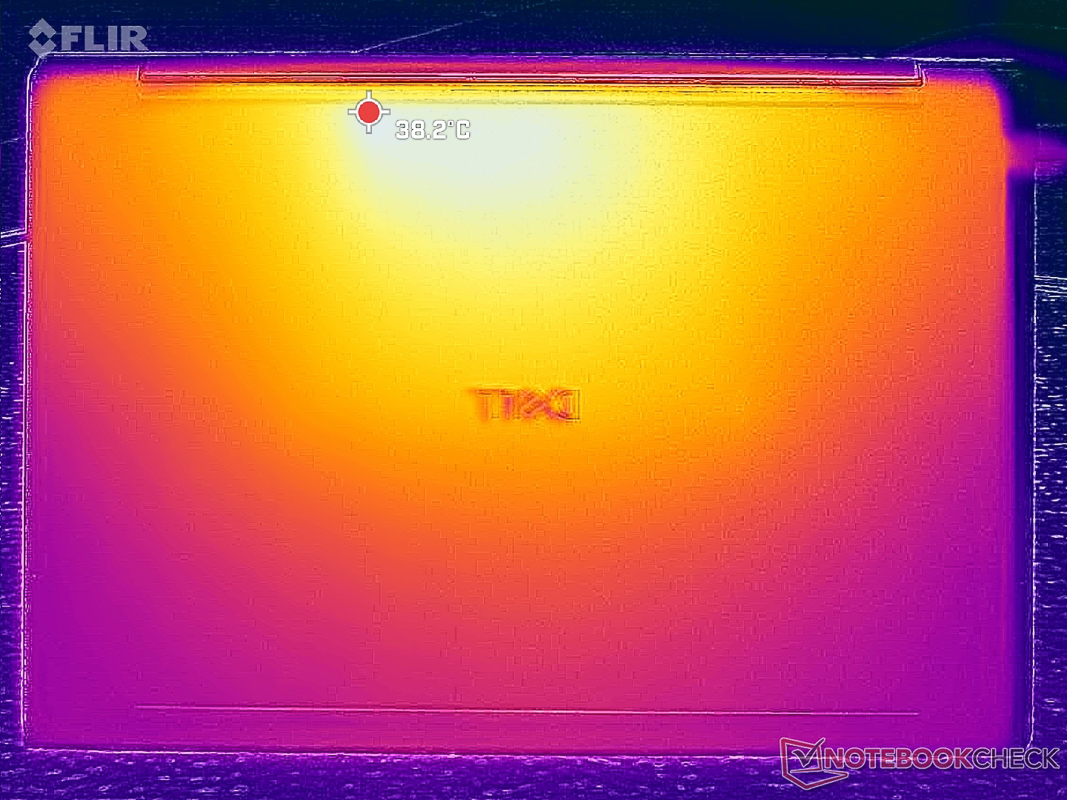 Mặt đáy nóng 38.2 độ C