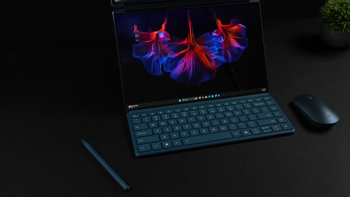 Lenovo trang bị cho Lenovo Yoga Book 9i Gen 10 bộ phụ kiện quá mức “bá đạo”