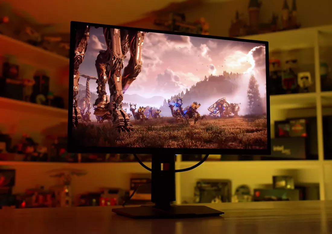 Màn hình QD-OLED còn tránh được hiện tượng nhiễu đôi lúc xảy ra ở một số màn hình sử dụng tấm nền LCD