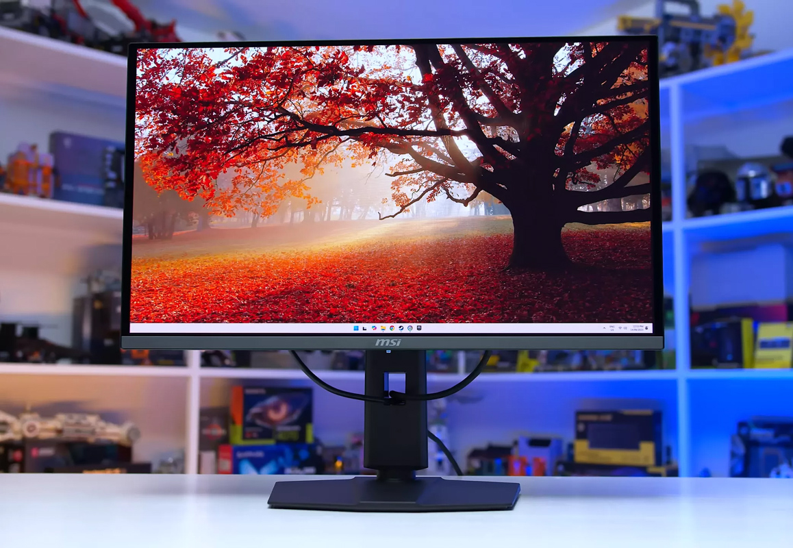 MSI đã sử dụng tấm nền QD-OLED do Samsung sản xuất dành cho MAG 272QP X50