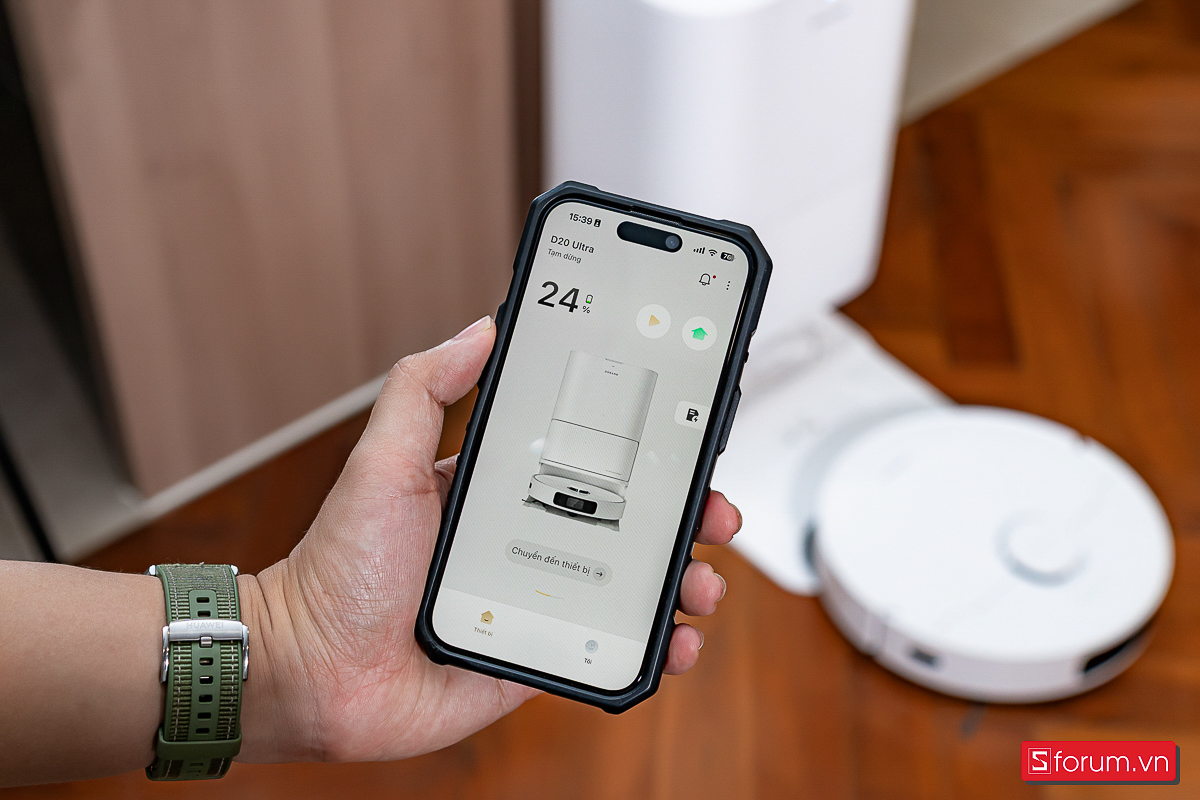 Bắt đầu kết nối và sử dụng Dreame D20 Ultra