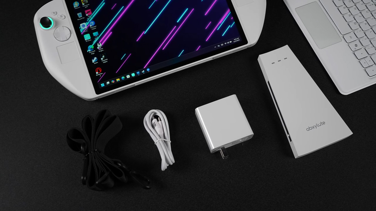 Có rất nhiều phụ kiện đi kèm với Abxylute 3D One