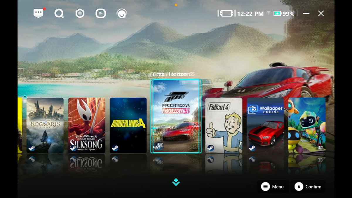 Chấm cam biểu thị cảm biến lệch góc