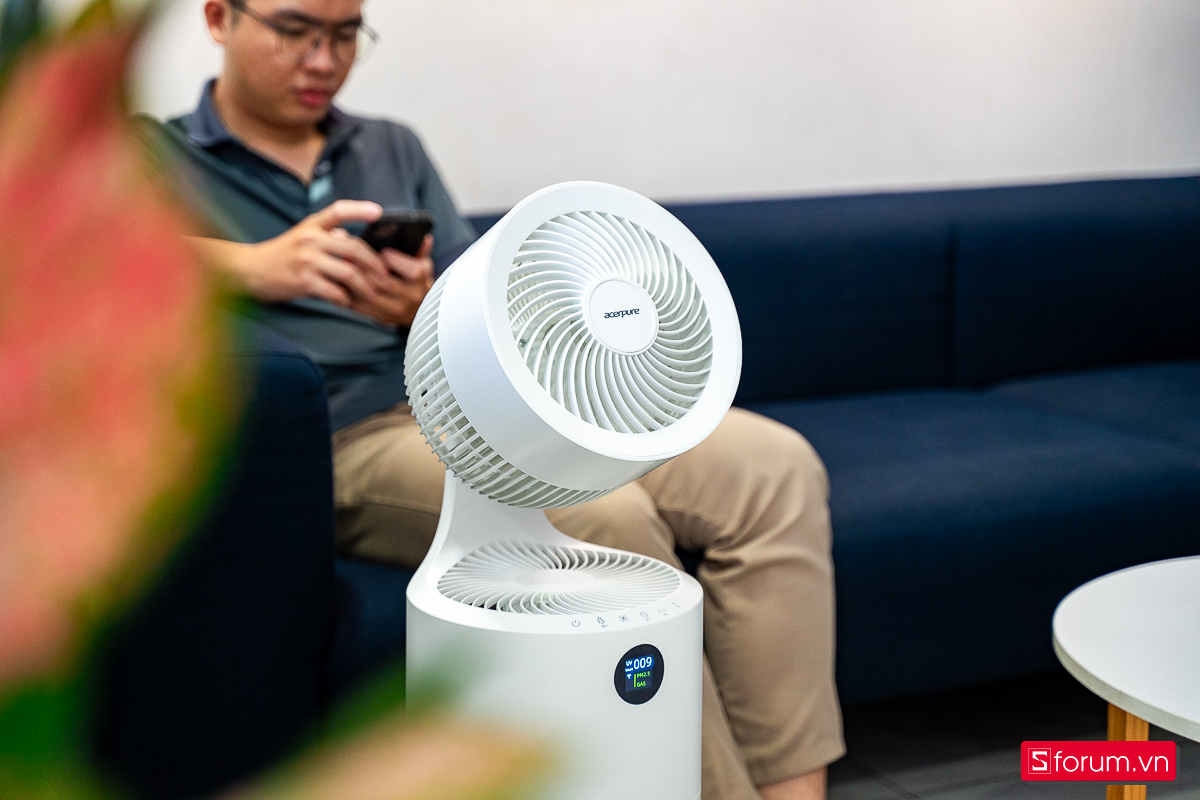 Trải nghiệm quạt lọc không khí 2 trong 1 Acerpure Cool C2-UVC