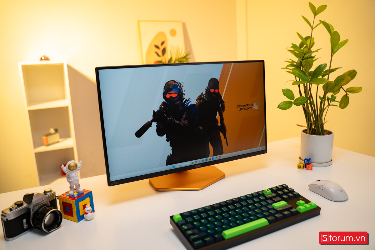 AOC CS25G sở hữu tấm nền Fast IPS có độ phân giải Full HD 310Hz