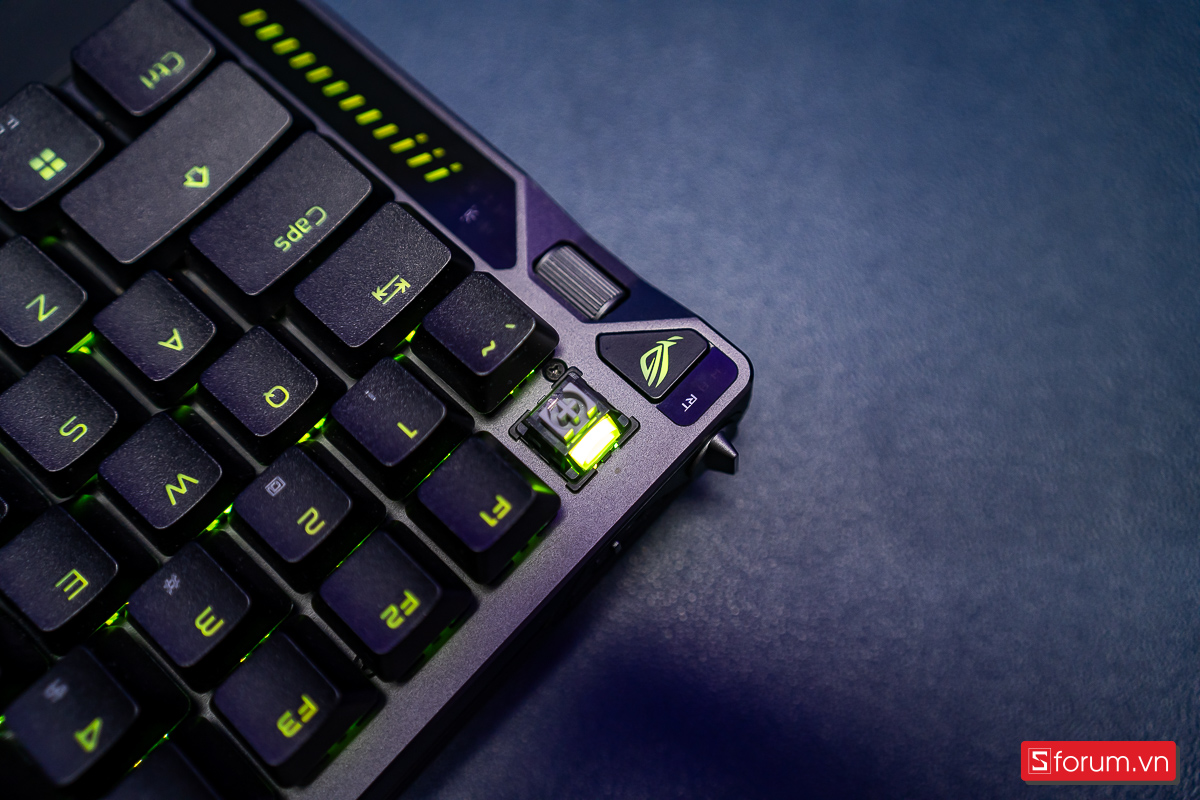 Switch nam châm ROG HFX V2 có tản LED