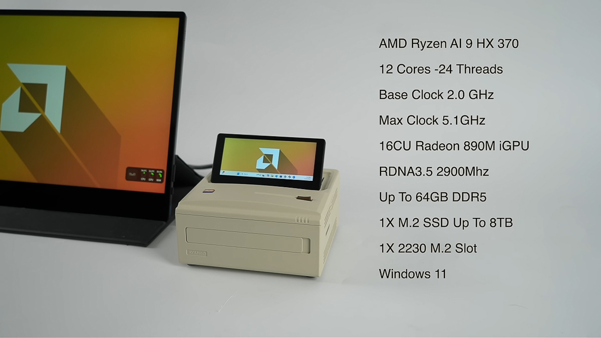 Thông số chi tiết của AYANEO AM01S