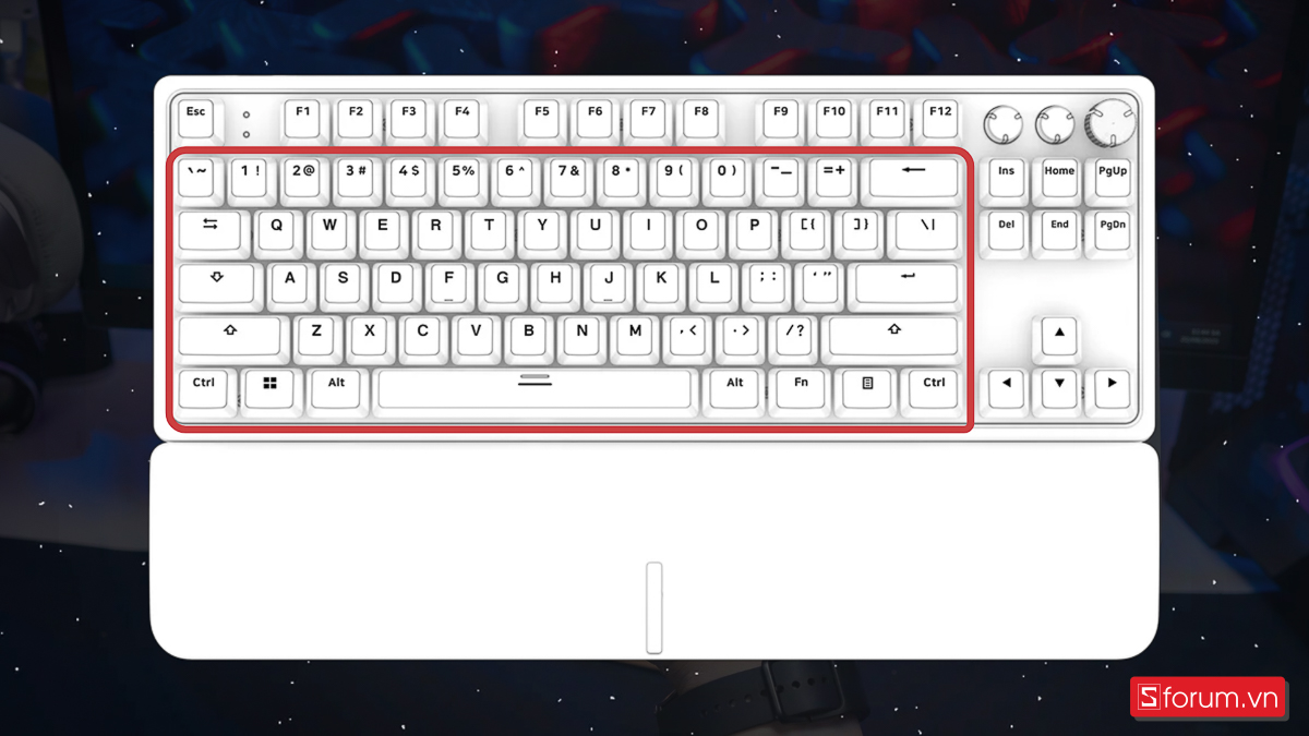 Phân vùng các loại switch và khu vực switch có thể hotswap