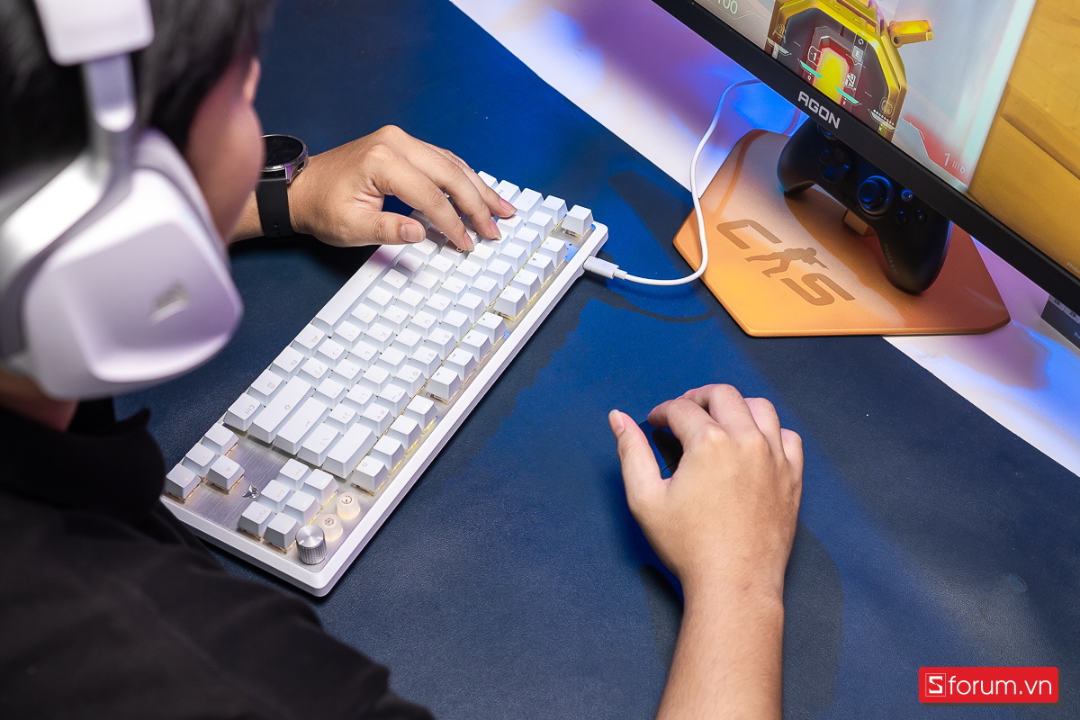 Corsair K70 Pro TKL đem lại những giờ phút gaming cực kỳ xứng đáng
