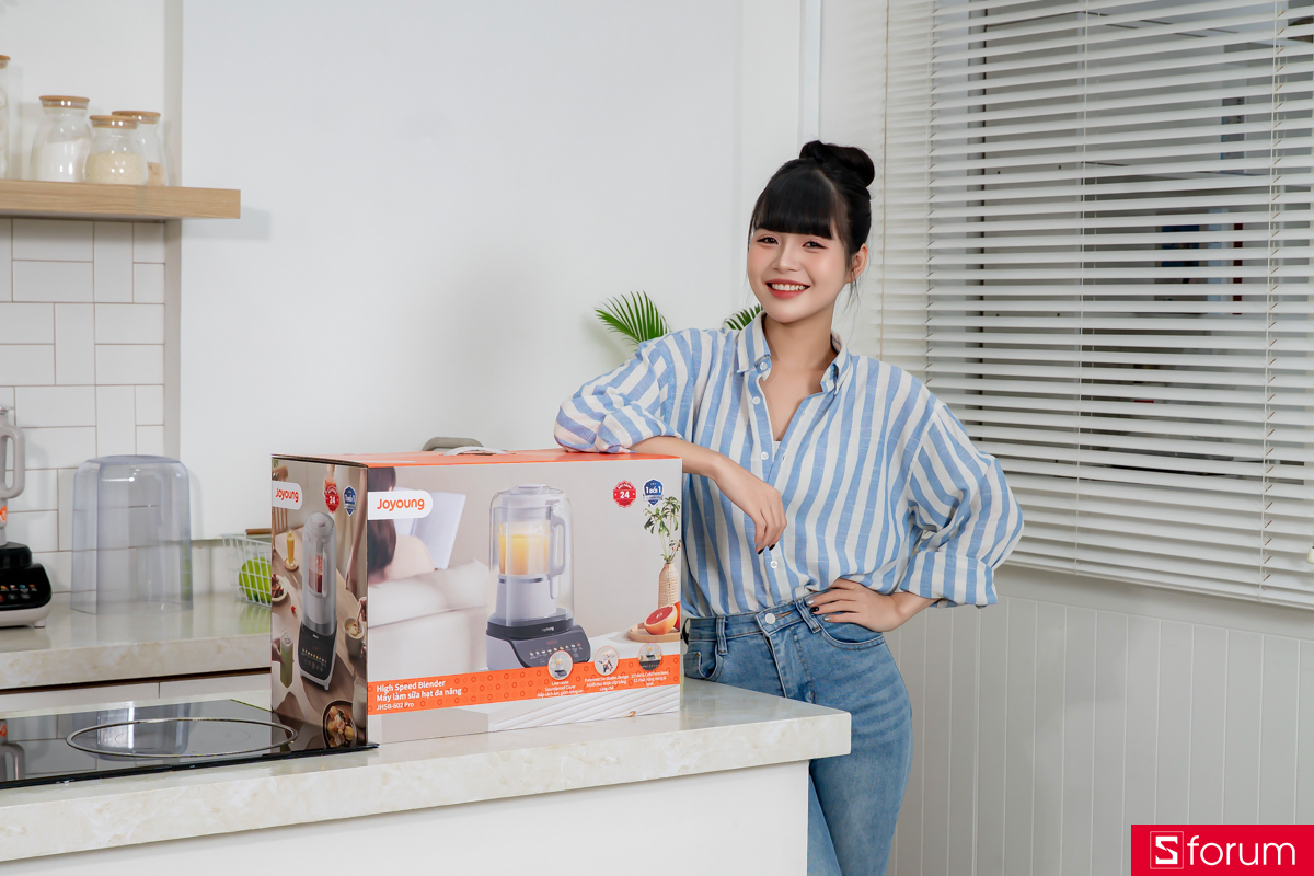 Mở hộp máy nấu sữa hạt đa năng JOYOUNG JHSB-602 PRO