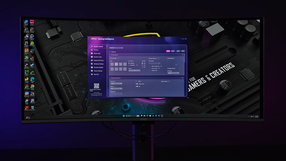 Tải, cài đặt và sử dụng phần mềm Gaming Intelligence của MSI phát hành