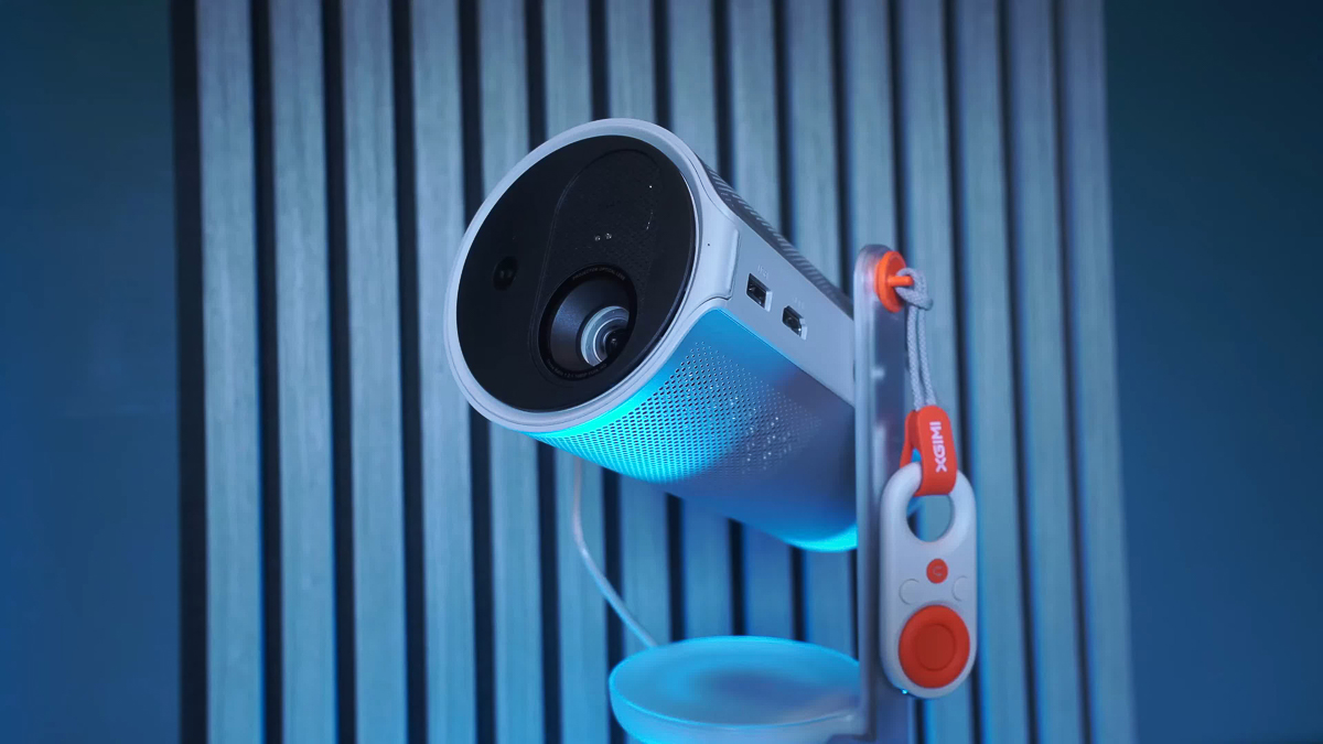 XGIMI Mogo 4 Laser có phần vỏ được làm từ vật liệu nhựa kỹ thuật cao EPP