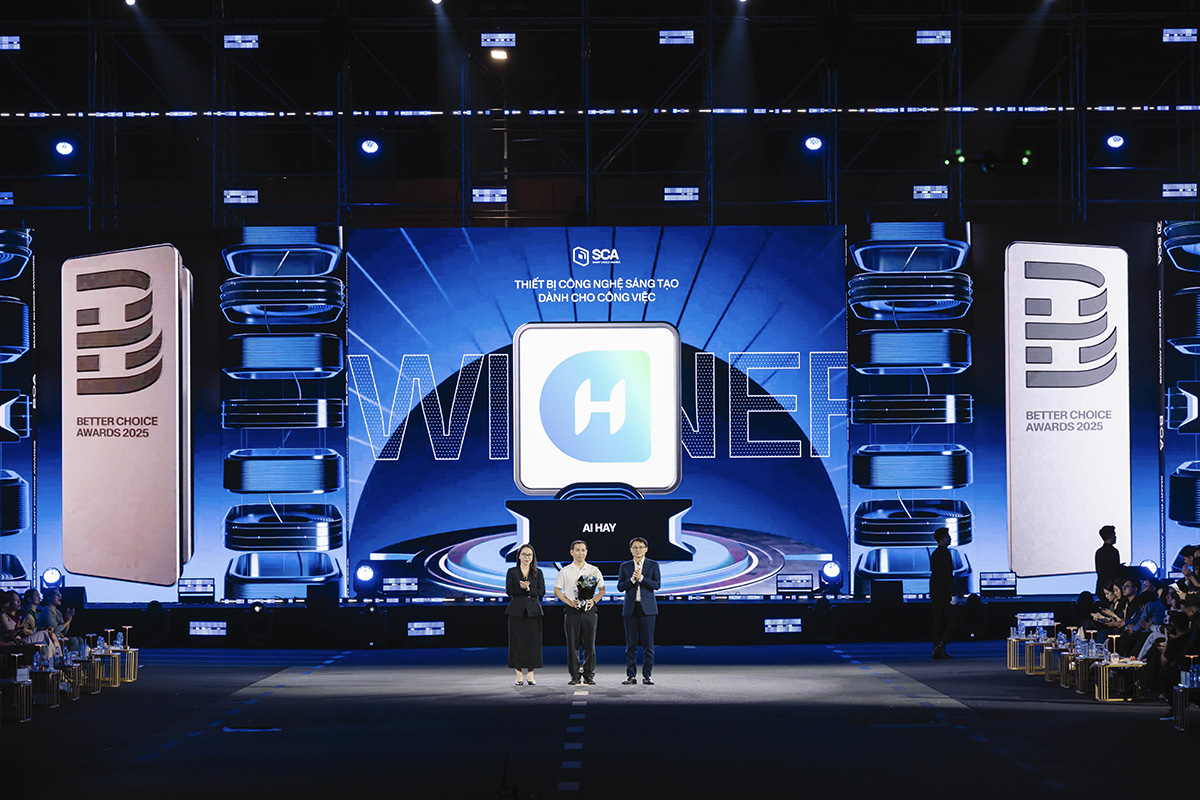 AI Hay được xướng tên tại Better Choice Awards 2025