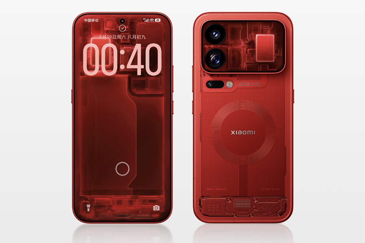 Phiên bản đặc biệt mặt lưng trong suốt Transparent Special Edition của Xiaomi 18 Pro và Xiaomi 18 Pro Max