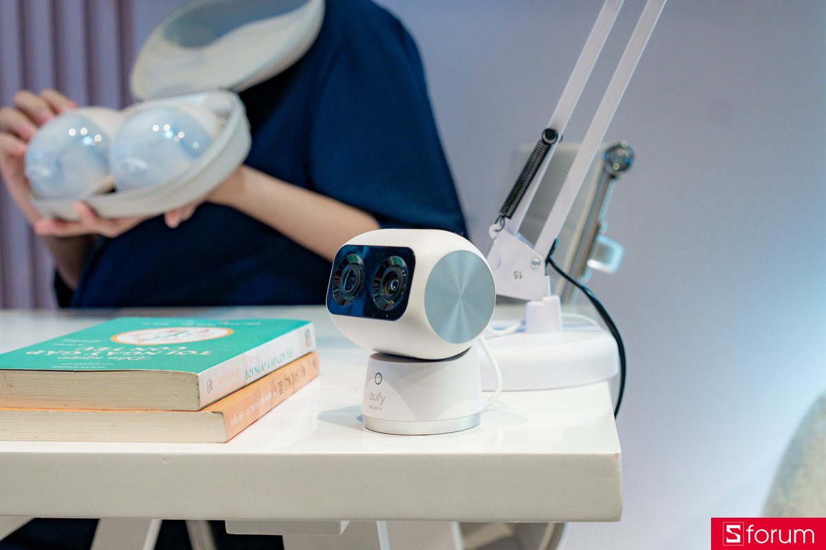 Camera giám sát em bé eufy cũng là một trong những thiết bị đang chú ý tại sự kiện lần này