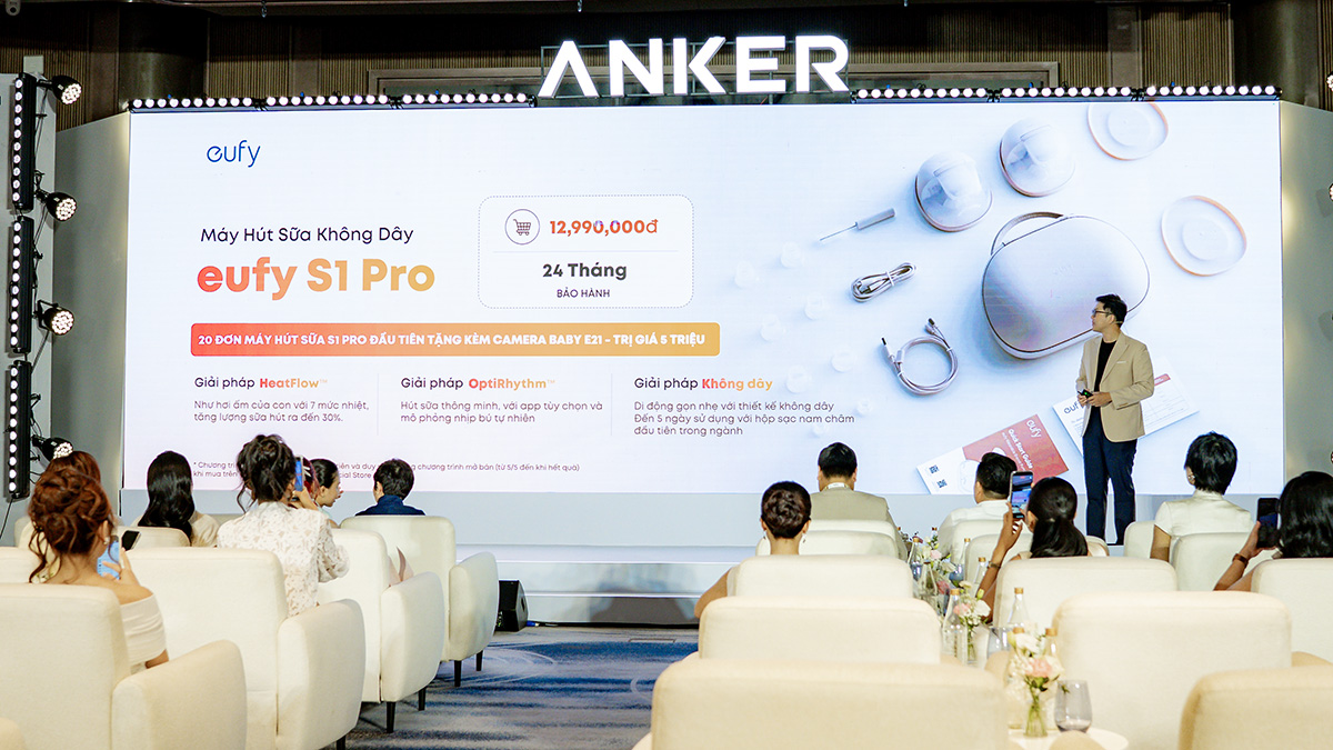 Anker Innovations chính thức ra mắt hệ sinh thái chăm sóc mẹ và bé thông minh eufy Baby tại Việt Nam