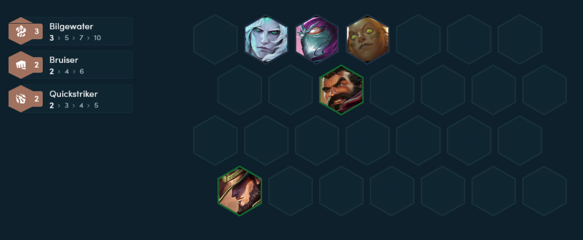 ĐTCL mùa 16: Đội hình Bilgewater Ryze tiêu chuẩn Exodia