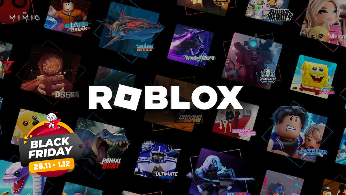 Black Friday Roblox 2025 – Sự kiện giảm giá lớn nhất năm mà game thủ không thể bỏ lỡ