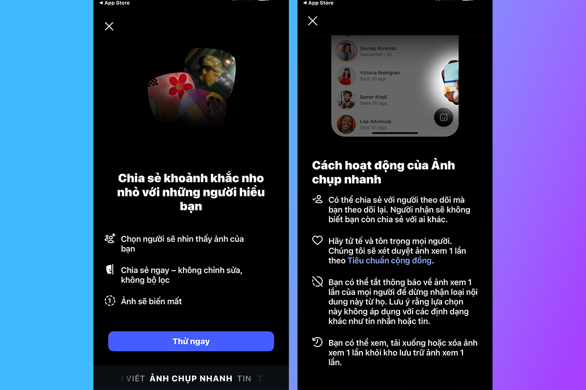 Cách sử dụng Quicksnap trên Instagram đơn giản