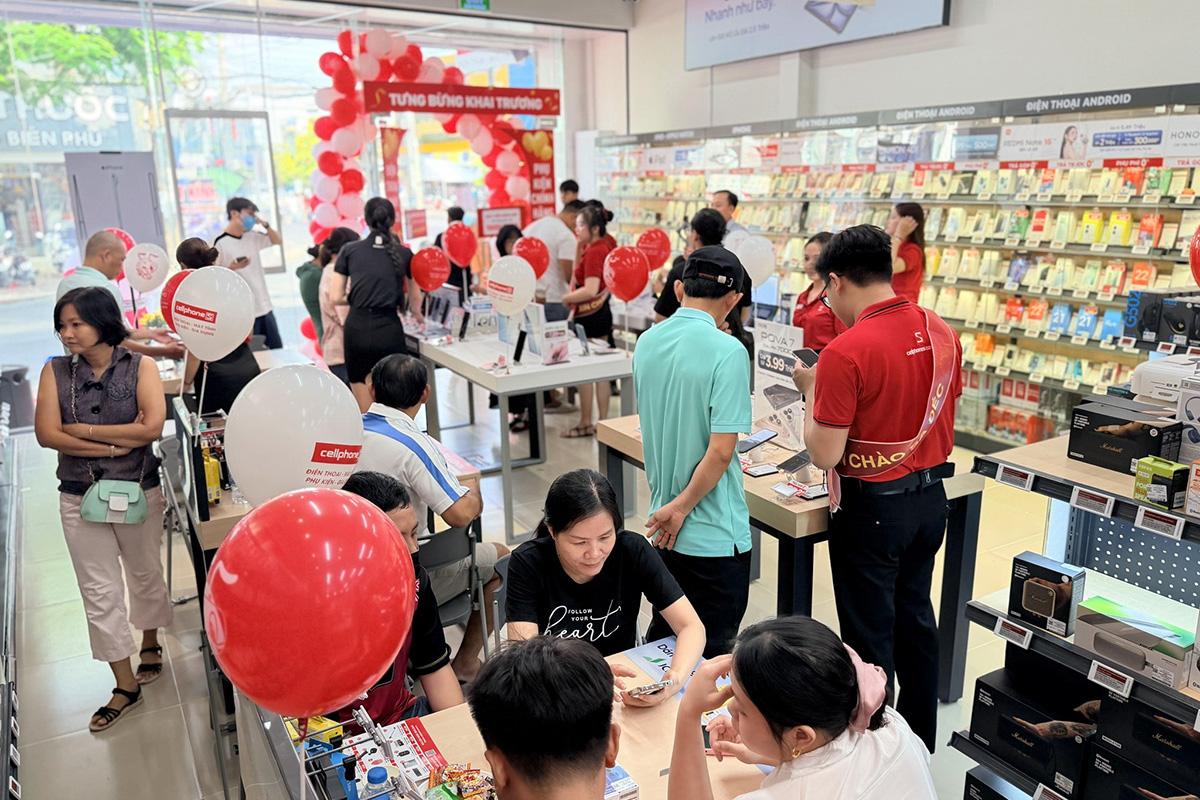 CellphoneS khai trương cửa hàng mới tại Đồng Tháp