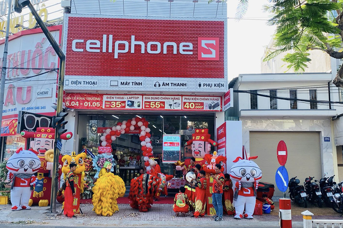 CellphoneS khai trương cửa hàng mới tại Đồng Tháp