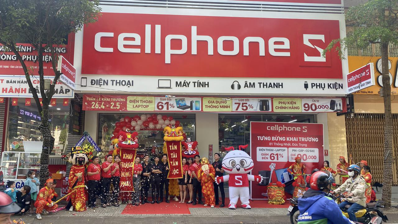 CellphoneS mừng khai trương hai cửa hàng mới tại Đà Lạt và Đức Trọng, Lâm Đồng với hàng loạt ưu đãi hấp dẫn