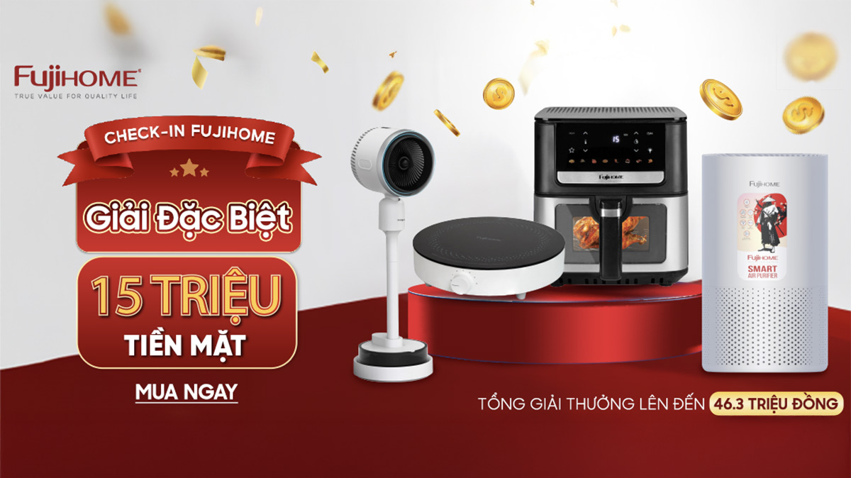 Check-in Fujihome tại CellphoneS - Ring ngay 15 triệu!!! Check-in Fujihome tại CellphoneS - Ring ngay 15 triệu!!!